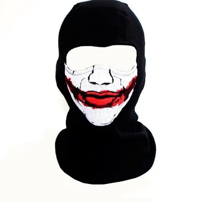 Black Mask Balaclava Beanies Hats Men Ghost Skull Full Face Warmly Mask Hood Beanie Ggorros Hombre Casquette Bbalaclava