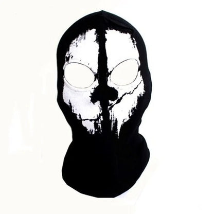 Black Mask Balaclava Beanies Hats Men Ghost Skull Full Face Warmly Mask Hood Beanie Ggorros Hombre Casquette Bbalaclava