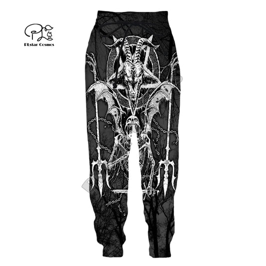 NewFashion Ghost Gothic Skull Reaper Retro Men/Women Streetwear 3DPrint Casual Harajuku Funny Jogger Sweatpants Trousers Pants 5