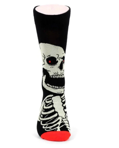 Novelty Halloween Skull Gothic Skeleton Bones Crew Socks Unisex Cotton Fashion Creative Men Women Stockings Street Socks Gifts