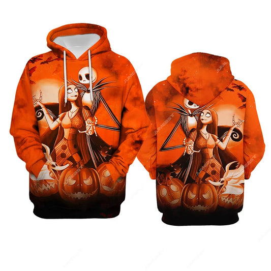 Jumeast 3D Printed Evil Skull Men Hoodies Flame Gothic Dark Academia Hooded Sweatshirts Unisex Baggy Horror Hippie Drip Clothes