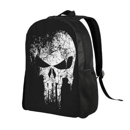 Skull Eyes Travel Backpack Women Men School Laptop Bookbag Halloween College Student Daypack Bags