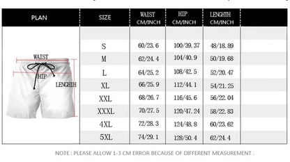 New Fashion 3D Print  Slayer Rock Band  Summer Beach Shorts  Streetwear Men Quick Dry Vacation Casual Shorts   J02