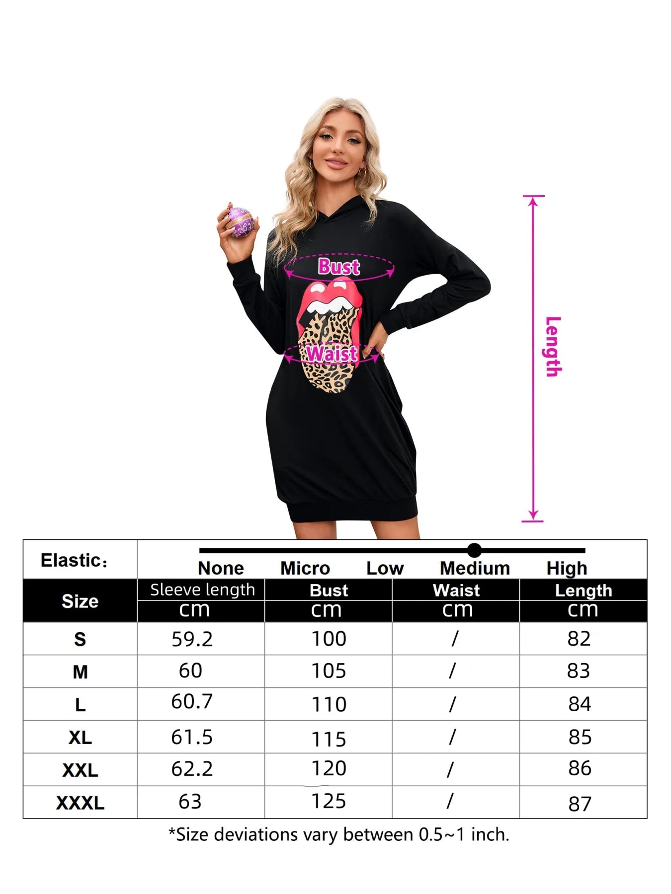 New In Autumn Women Hoodies&Sweatshirts Dress Gothic Skull And Rose All Saints' Day Clothes oversize Hoodie Short Dress