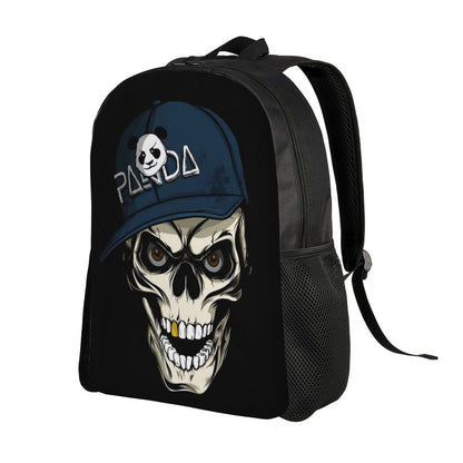 Skull Eyes Travel Backpack Women Men School Laptop Bookbag Halloween College Student Daypack Bags