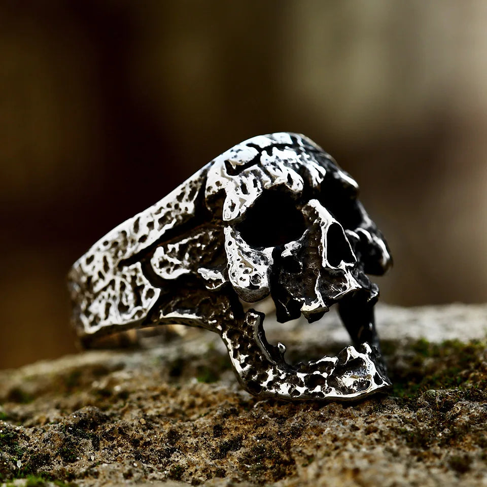 Beier New Various Designs Classical Noble Crown Skull Men's Ring Punk Skeleton Biker Motorcycle Gothic Creative Jewelry