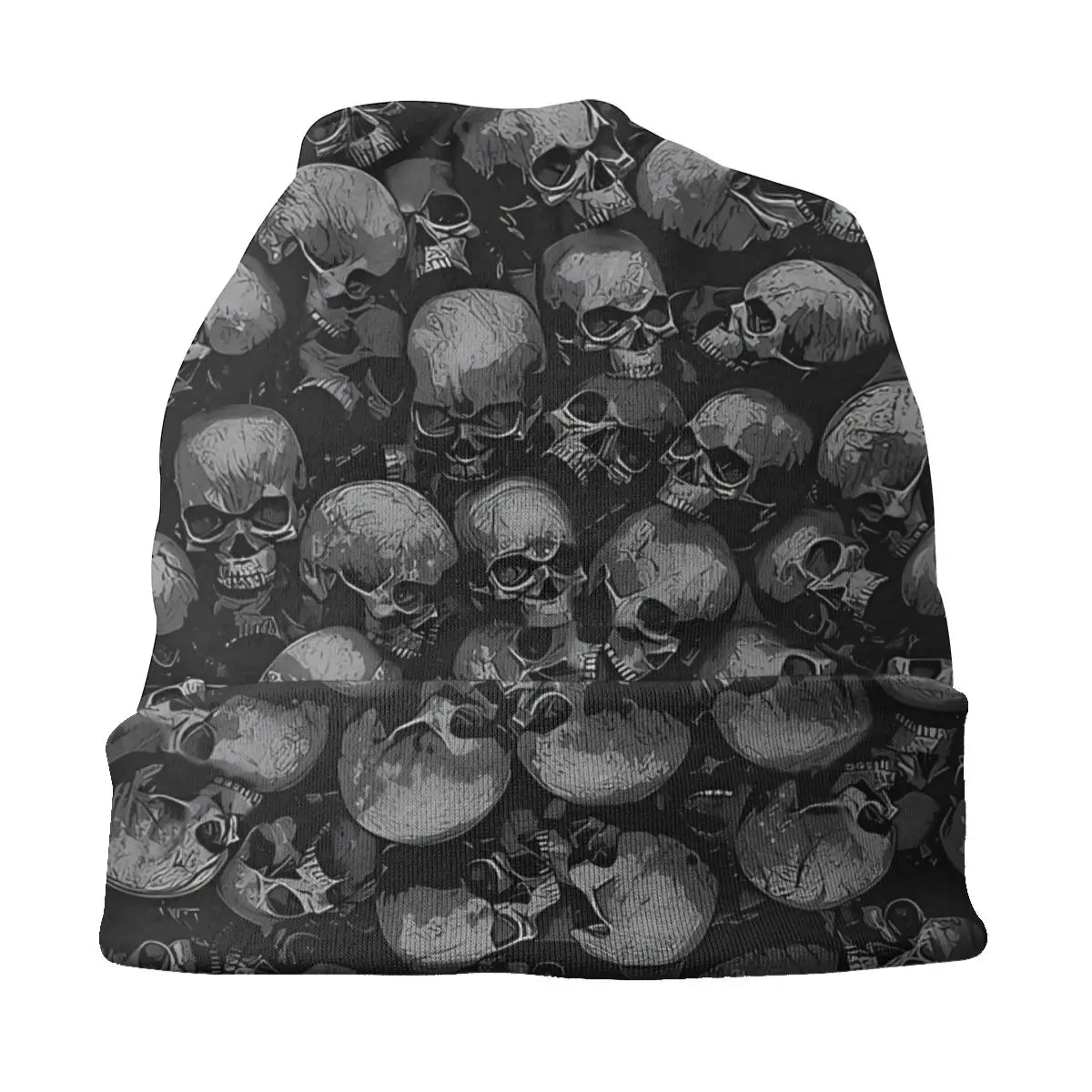 Grunge Skulls Skullies Beanies Caps Totally Gothic Thin Hat Autumn Spring Bonnet Hats Men Women's Unisex Ski Cap