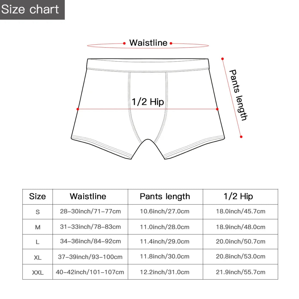 Colorful Sugar Skull Art Underpants Breathbale Panties Man Underwear Sexy Shorts Boxer Briefs