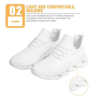 Men's Flat Sneaker Skull Print Summer Breathable Sneakers Lightweight Walking Mens High Quality Shoes Tennis Shoes