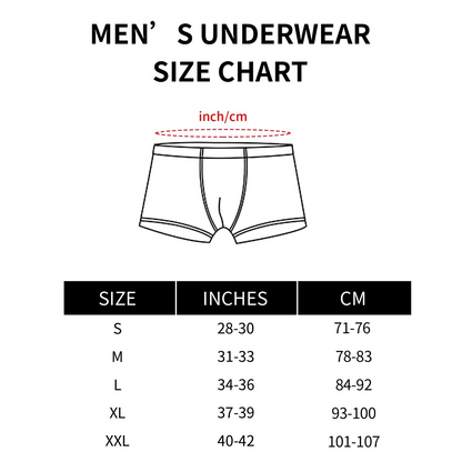 Men Shorts Underpants Fashion Plus Size Underwear Halloween Skull Print Boxers Sports Casual Soft Smooth